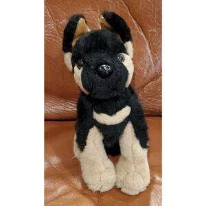 6 In Nintendogs German Shepherd Rottweiler Puppy Dog Swivel Head Stuffed Animal